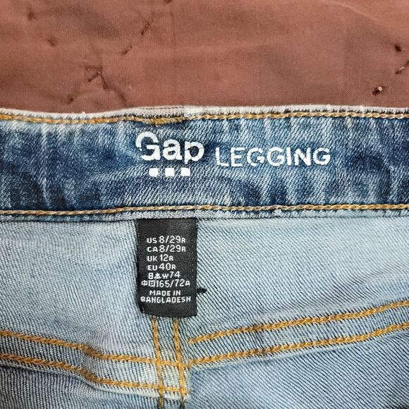 BadSeed Vintage custom reverse tie dye woman's shorts- size 8 - Picture 2 of 7